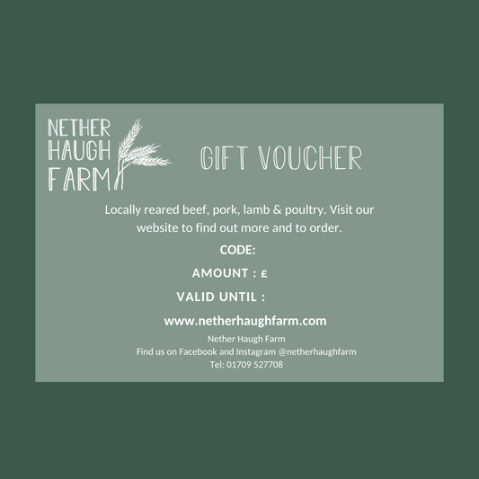 Nether Haugh Farm Gift Voucher